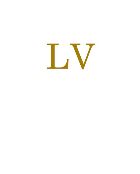 lv number code|roman numeral for 55.